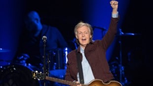 Paul McCartney (Archivbild) trat zum 50. Firmenjubiläum bei Apple auf.