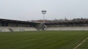 Der Rasen in Wien-Dornbach ist verlegt.