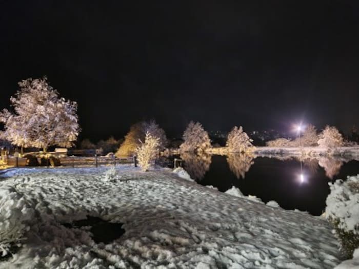 Winterliche Idylle schafft Vorfreude.
