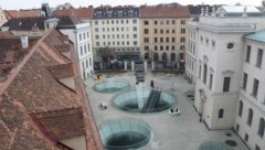 Das Joanneumsviertel in Graz steht im Besitz der LIG