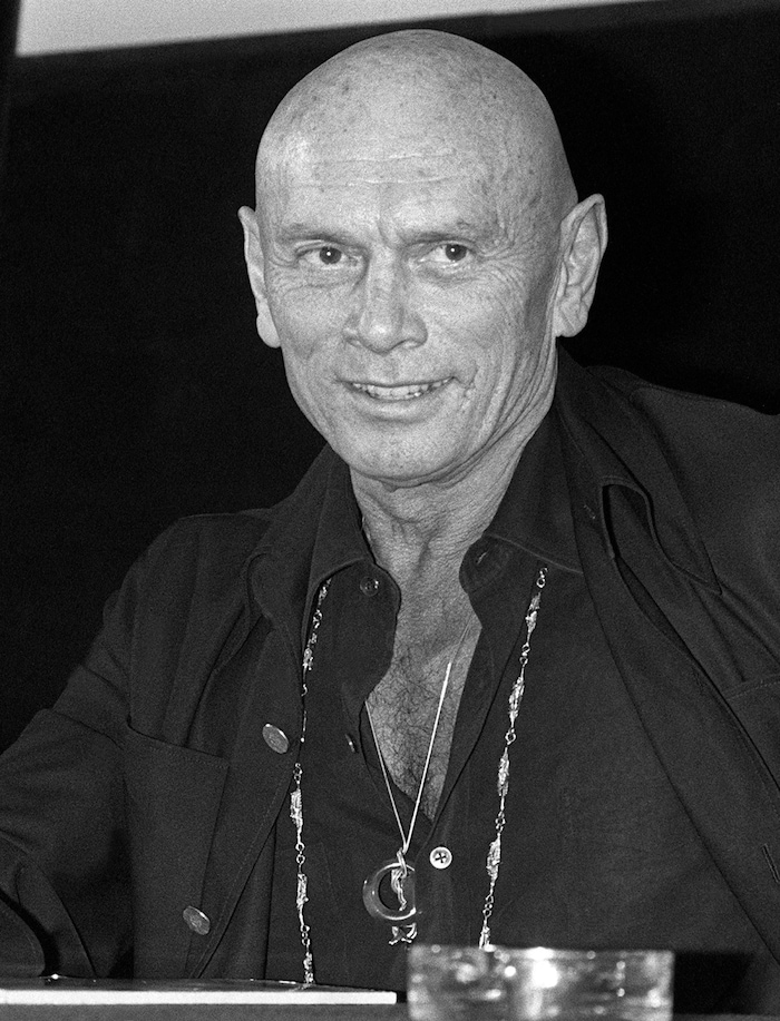 Schauspieler Yul Brynner im Jahr 1980