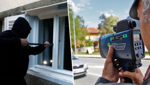 Von Einbrüchen bis hin zu Geschwindigkeitsdelikten: Auch zu diesen Themen liefert die Statistik ...