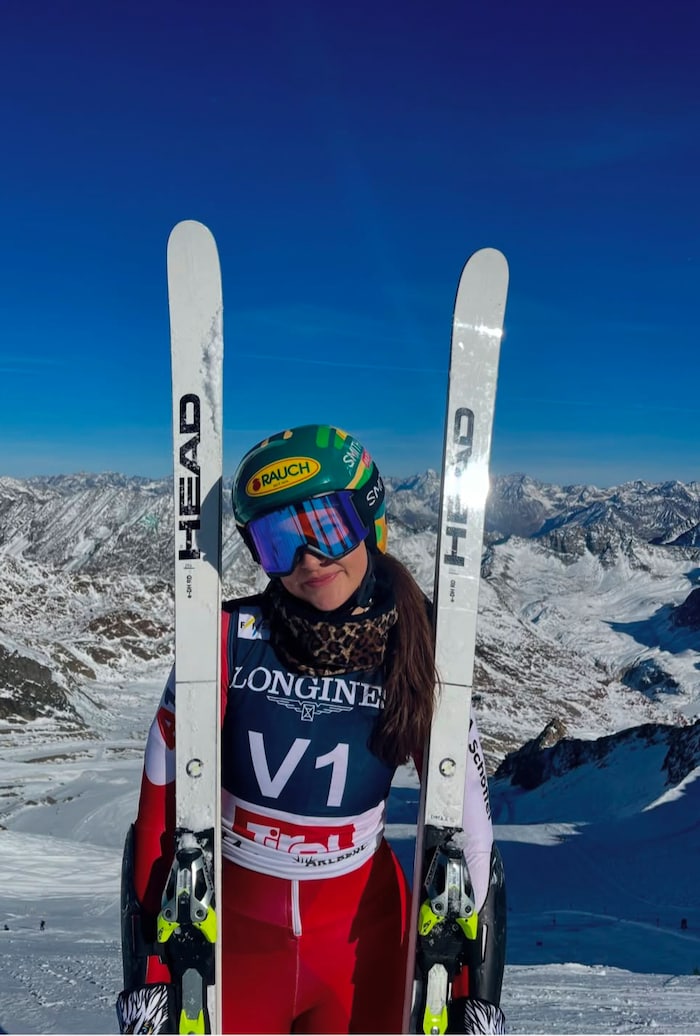 Emma Amann genießt die Momente auf ihren Skiern mehr als je zuvor.