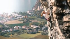 Ohne schlechten Gewissen war Sandra Lettner nach ihrem beschlossenen Karriereende Felsklettern.