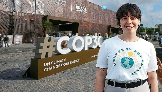 Benedicta Opis vertritt Österreich als Junior-Delegierte bei der COP30.