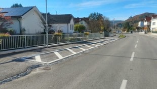 Sperrfläche: Parken ist hier jetzt nicht mehr erlaubt.