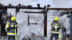 Die Florianis im Einsatz.