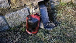 Mit dieser Gasflasche hatte der Verletzte hantiert.