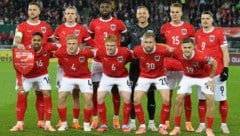 Österreichs Startelf für das letztendlich erfolgreich bestrittene WM-Quali-Finale gegen Bosnien ...