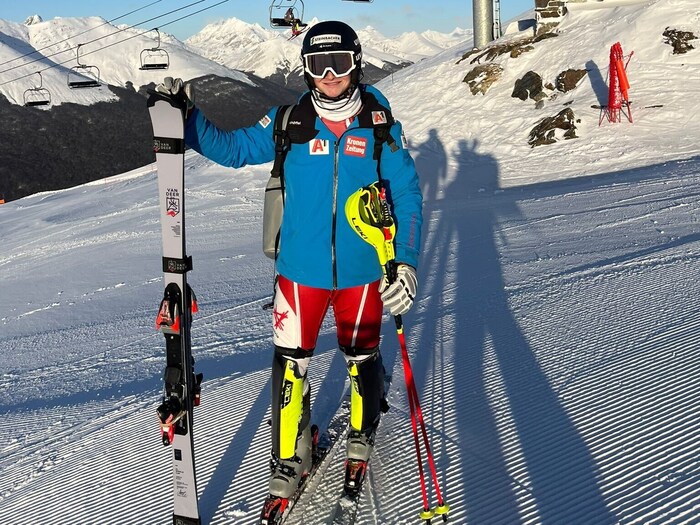 Florian Neumayer durfte sich über sein bestes EC-Resultat freuen.