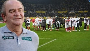 Herbert Prohaska freut sich über die WM-Qualifikation. 