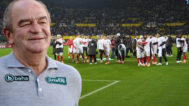 Herbert Prohaska freut sich über die WM-Qualifikation.