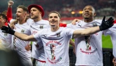 Das ganz große Ziel wurde erreicht: Bei den ÖFB-Teamspielern gab es nach der WM-Qualifikation ...