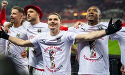 Das ganz große Ziel wurde erreicht: Bei den ÖFB-Teamspielern gab es nach der WM-Qualifikation ...