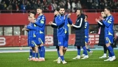 Sportlich! Bosniens Spieler bedankten sich bei ihren Fans und spendeten auch Österreichs ...
