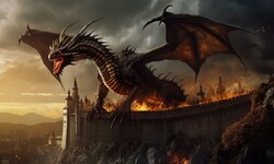 So stellt sich ein KI-Algorithmus einen Fantasy-Drachen vor. Um solche Bilder erstellen zu ...