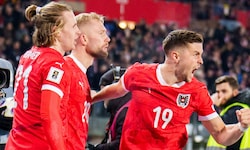 Patrick Wimmer, Konrad Laimer und Christoph Baumgartner (v. l. n. r.)