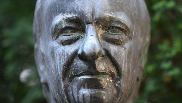 Hermann Gmeiner-Denkmal in Wien: Auch dort wird derzeit darüber nachgedacht, wie mit dem ...