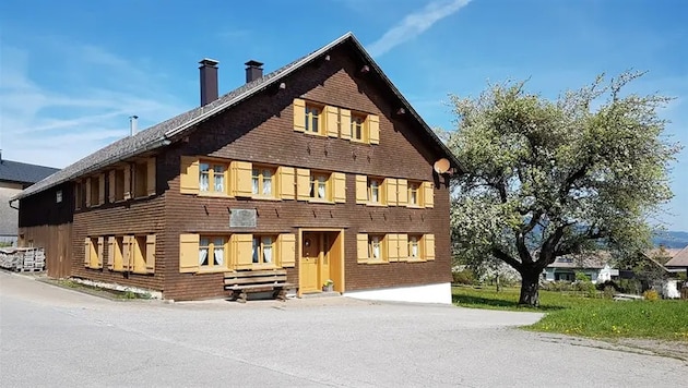 Das Geburtshaus von Hermann Gmeiner in Alberschwende.