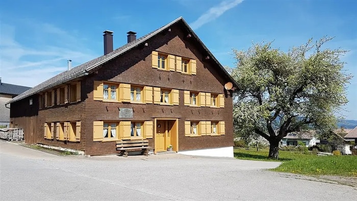Das Gmeinder-Geburtshaus in Alberschwende.