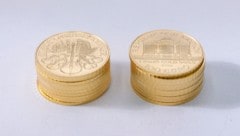 Gold ist aktuell voll im Trend, auch als Geschenk. (Symbolbild)