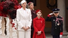 Beim Nationalfeiertag in Monaco sorgten nicht nur Fürstin Charlène und Prinzessin Gabriella für ...