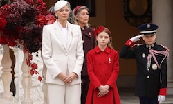 Beim Nationalfeiertag in Monaco sorgten nicht nur Fürstin Charlène und Prinzessin Gabriella für ...
