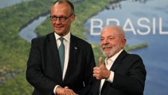 Deutschlands Kanzler Friedrich Merz verbrachte nicht einmal einen Tag in Brasilien. Seine ...