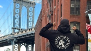 Christian Oshodin war vier Wochen in New York.