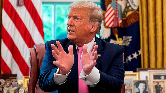 US-Präsident Donald Trump versprach während seines Wahlkampfs, Jimmy Lai aus dem Gefängnis zu ...