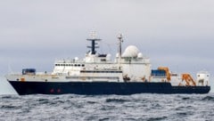 Die „Yantar“ drang in britische Gewässer ein.