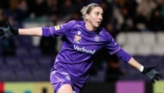 Kathi Schiechtl, die Austria-Torschützin zum wichtigen 1:0