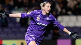 Kathi Schiechtl, die Austria-Torschützin zum wichtigen 1:0