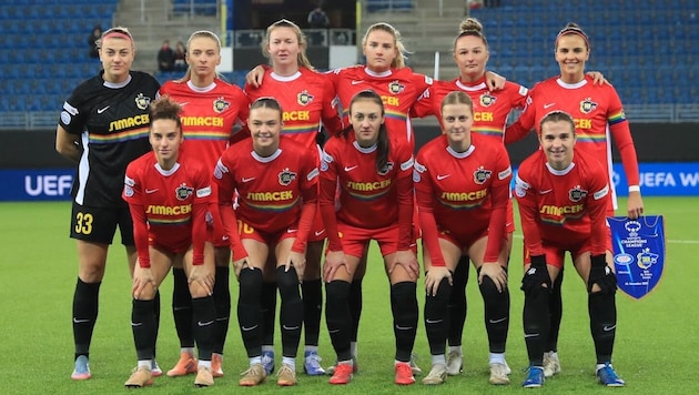 Die in Oslo zu einem 2:2 gekommenen SKN-Frauen