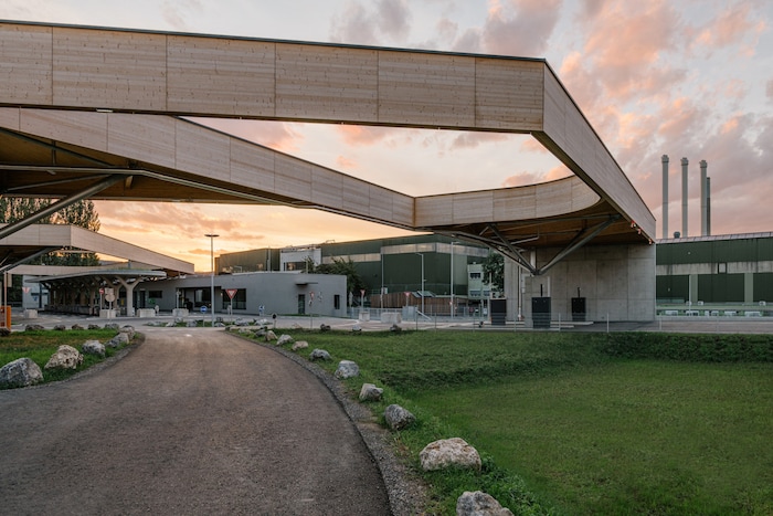 Jedes Jahr werden bis zu 110.000 Tonnen Reststoffe im Ressourcenpark in der Sturzgasse bzw. in ...