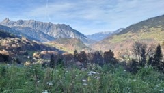 Blick Richtung Bitschweil in Richtung Latschau.