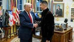 Donald Trump und Cristiano Ronaldo haben sich zuletzt tatsächlich getroffen – eine gemeinsame ...
