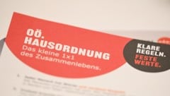 Die Hausordnung für Oberösterreich soll ab 1. Februar gelten. 