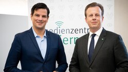 Die Landesräte Hannes Amesbauer (FPÖ) und Karlheinz Kornhäusl (ÖVP) sind sich einig. 