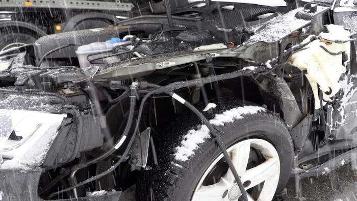 Unfallauto in Bersbuch