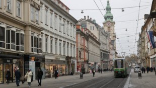 Die Grazer Herrengasse