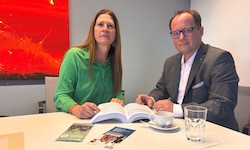 Görtler und Zeliska vom SOS-Kinderdorf Pinkafeld. 
