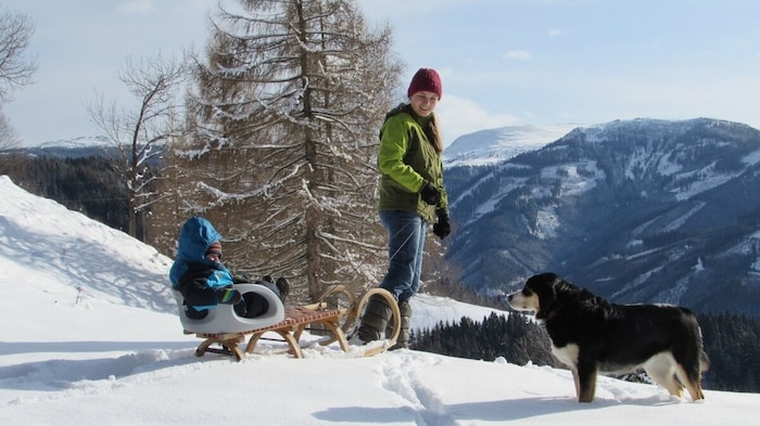 Auch auf Babys und Kinder ist man am Bauerhof spezialisiert.