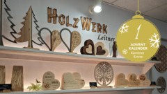 Seit zehn Jahren kreiert Heimo Leitner Werke aus Holz. 