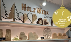 Seit zehn Jahren kreiert Heimo Leitner Werke aus Holz. 