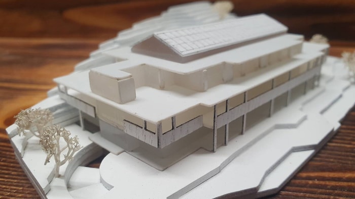 Leitner betreibt auch Architekturmodellbau.