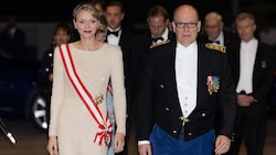Fürstin Charlène am Nationalfeiertag: Mit ihrer Hochzeits-Tiara, die sie 14 Jahre lang nicht ...
