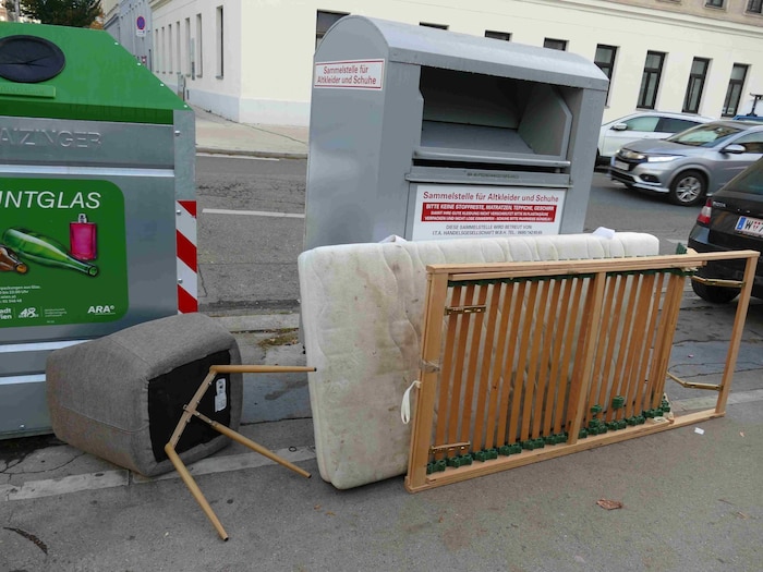 Das gehört auf dem Mistplatz