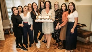 Vor kurzem feierte das ganze Team das zehnjährige Bestehen des Teddyhauses Wien.