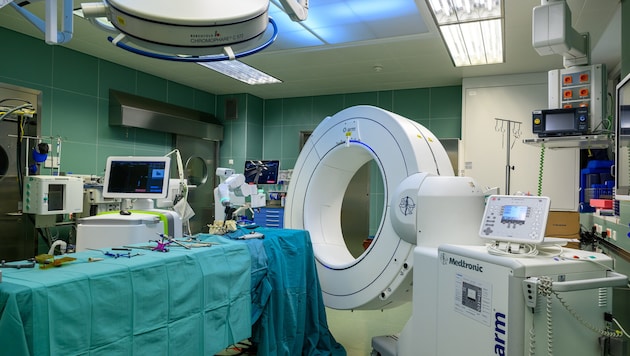 The accident victim was treated at the Neuromed Campus.